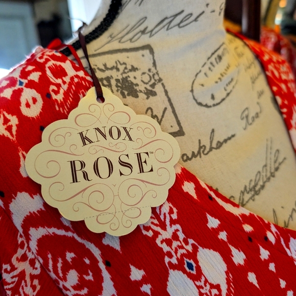 Knox rose red maxi dress long dress - Picture 11 of 12